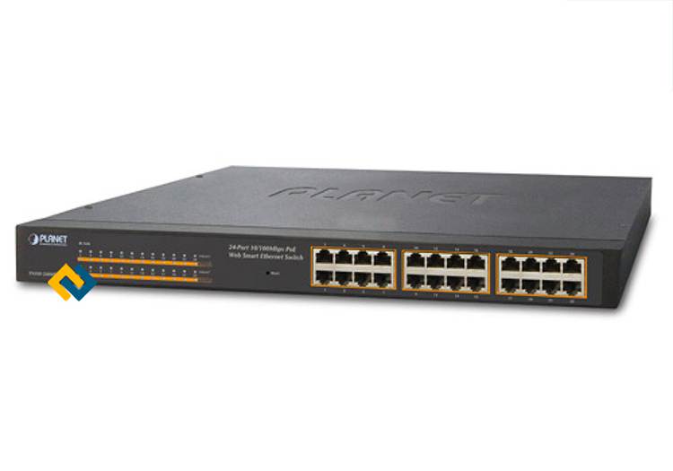 Carte Mère Planet FNSW-2400S – Modèle XS7724 A5 – Pour Switch Réseau – Occasion Testée