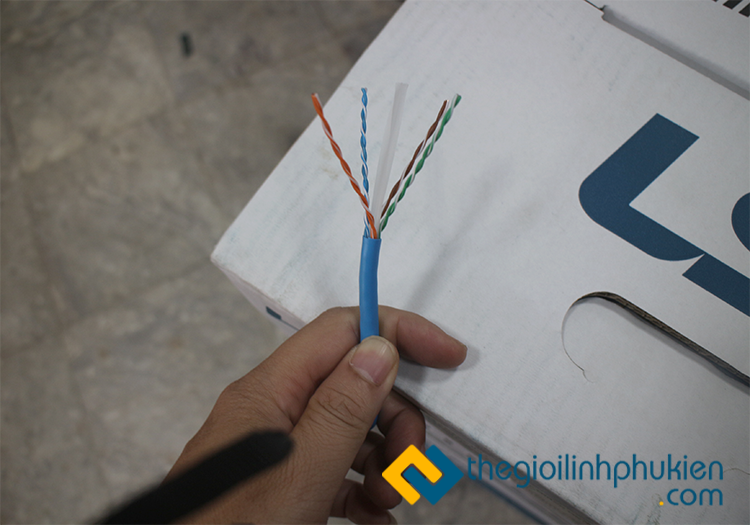 Sợi dây cáp mạng LS UTP chính hãng Sợi dây cáp mạng LS UTP chính hãng