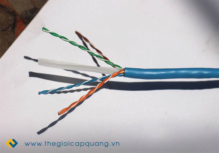 Dây cáp mạng Cat6 UTP chính hãng Dây cáp mạng Cat6 UTP chính hãng