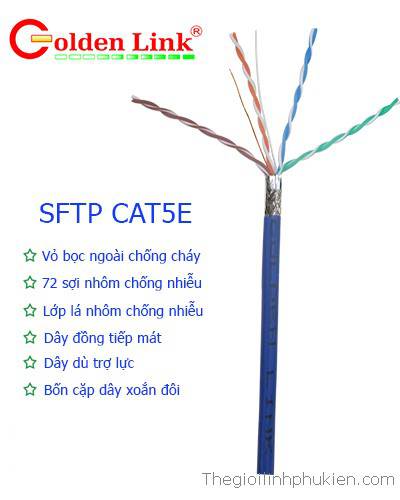 Sợi cáp mạng GoldenLink giá rẻ Sợi cáp mạng GoldenLink giá rẻ