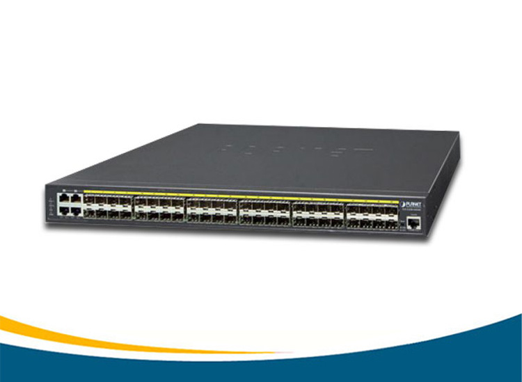 Switch Planet GS-5220-44S4C, Cổng Đồng 48 cổng 10/100 / 1000BASE-T RJ45 ...