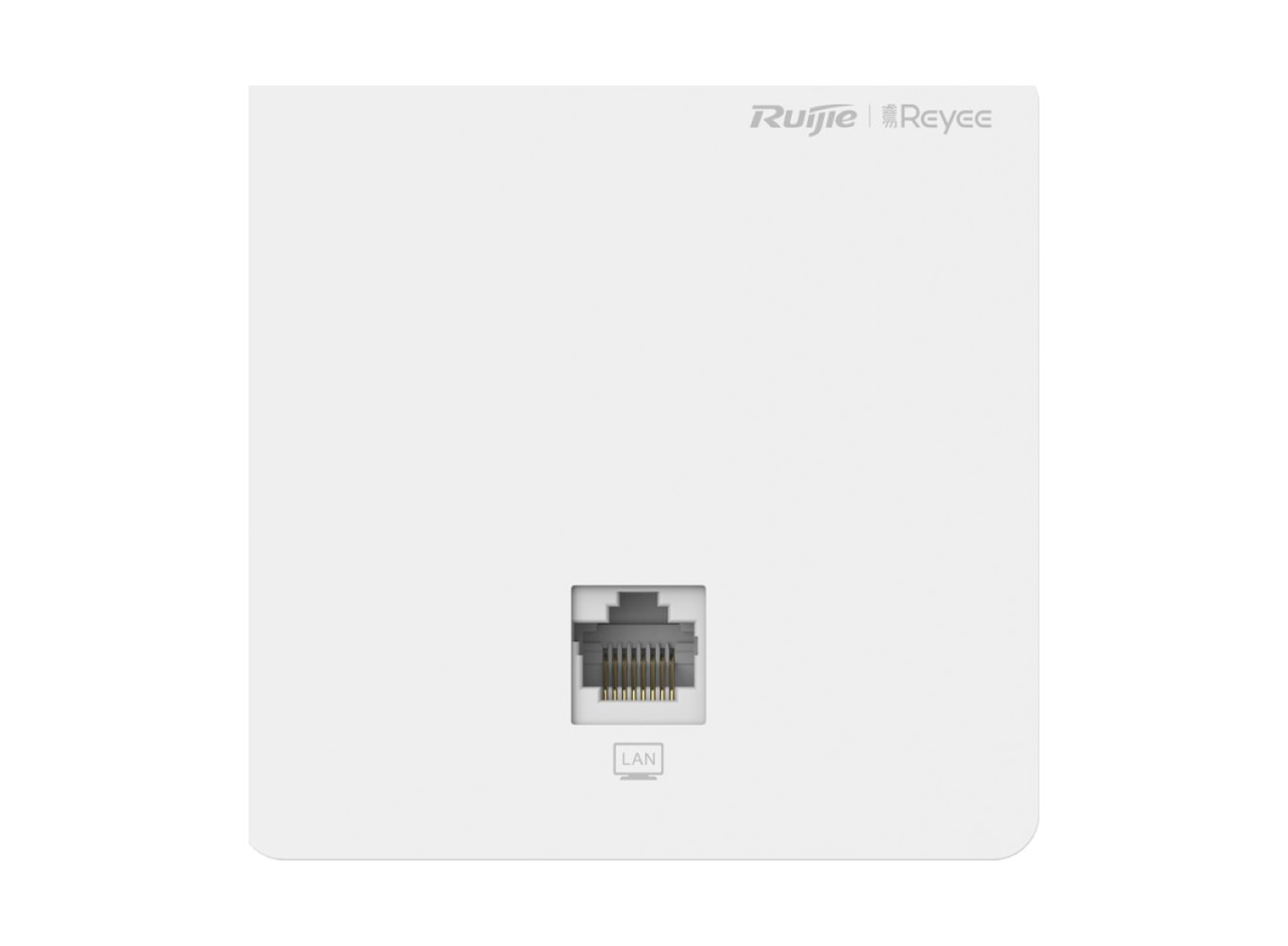 AP gắn tường Wi-Fi 5 Ruijie RG-RAP1200(F), ảnh mặt trước của hãng