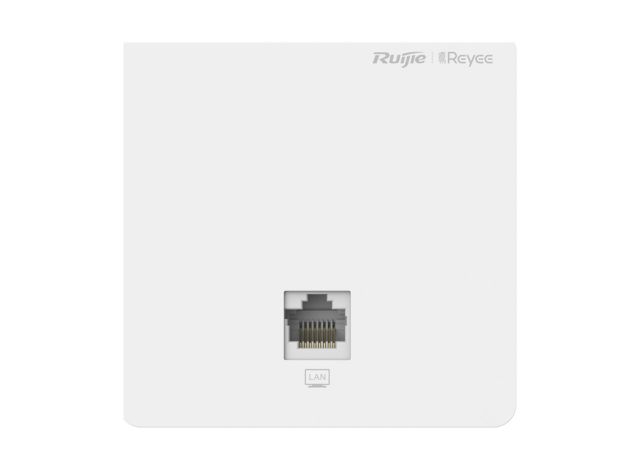 AP gắn tường Wi-Fi 5 Ruijie RG-RAP1200(F), ảnh mặt trước của hãng