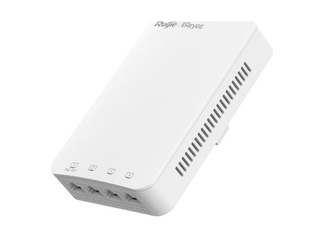 RG-RAP1200(P) nhìn chéo từ phía dưới, ảnh sản phẩm của hãng