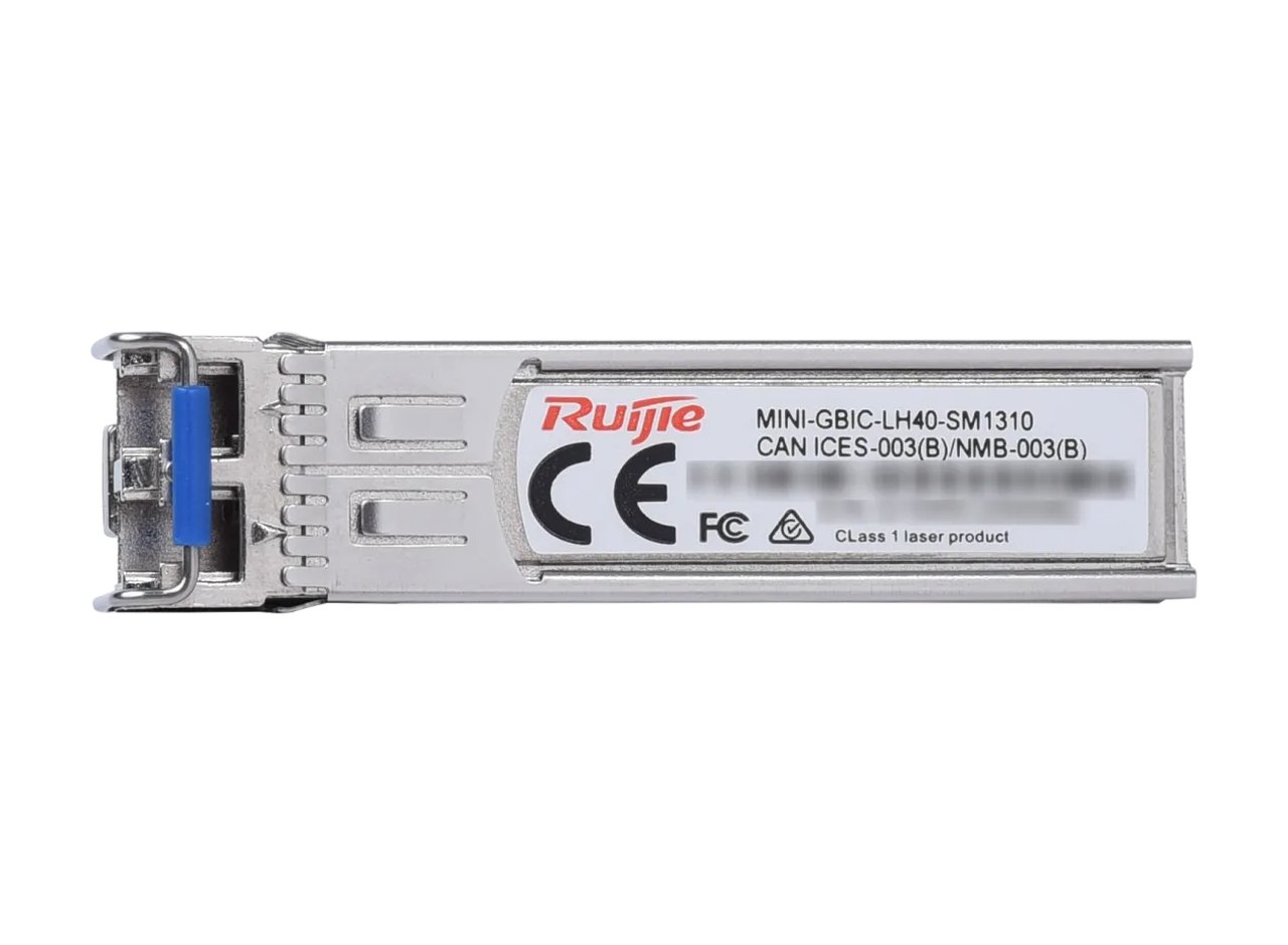 Ảnh hãng: MINI-GBIC-LH40-SM1310 đặt nằm ngang