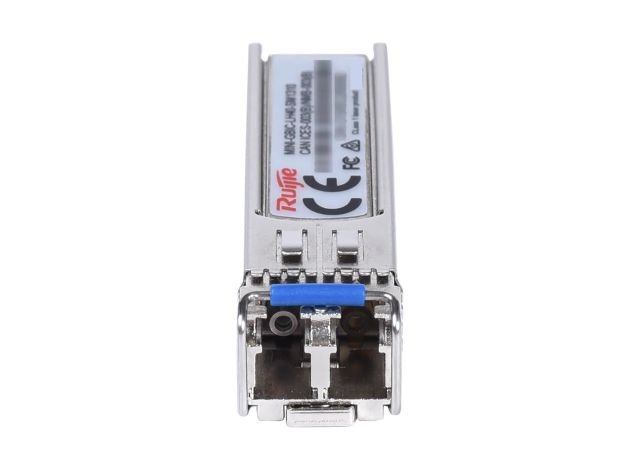Ảnh hãng: mặt đầu nối của MINI-GBIC-LH40-SM1310 nhìn thẳng