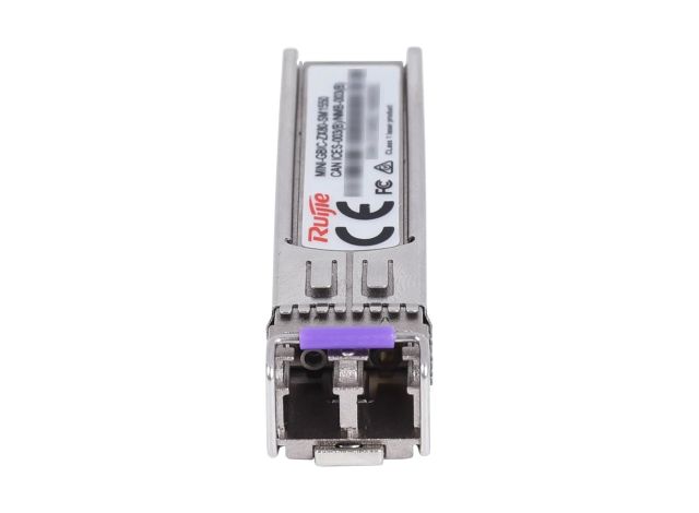 Ảnh hãng: mặt đầu nối của MINI-GBIC-ZX80-SM1550 nhìn thẳng