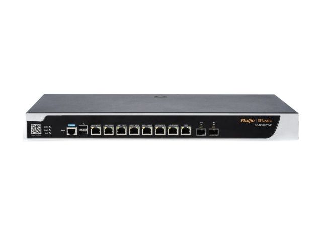 Router Ruijie RG-NBR6205-E, ảnh mặt trước của hãng