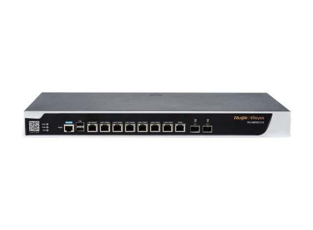 Router Ruijie RG-NBR6210-E, ảnh mặt trước của hãng