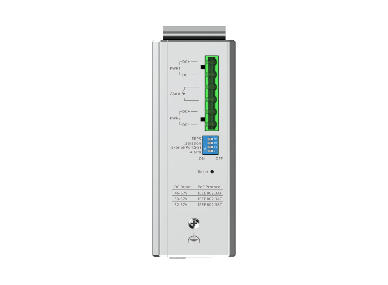 RG-NIS2100-8GT2SFP-HP nhìn từ mặt trên, ảnh của hãng