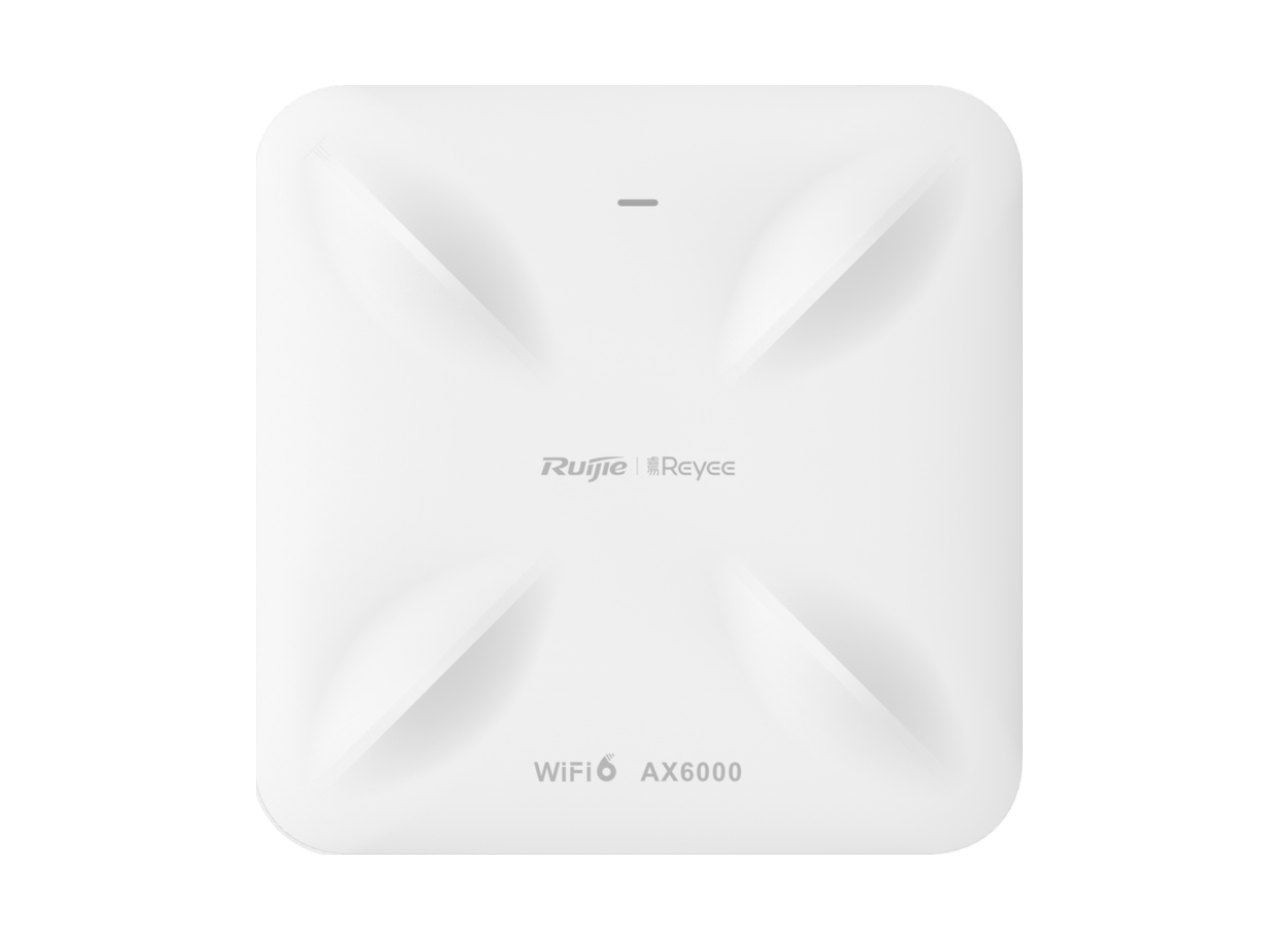 AP ốp trần Wi-Fi 6 AX6000 Ruijie RG-RAP2260(H), ảnh mặt trước của hãng