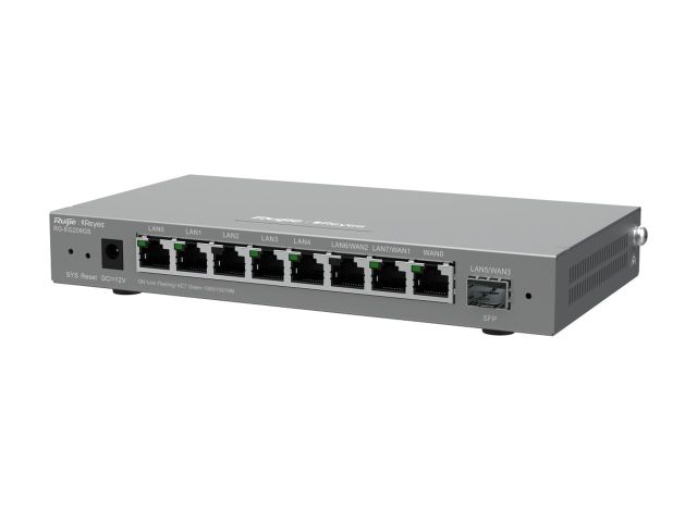 RG-EG209GS nhìn chéo từ bên trái, ảnh sản phẩm của hãng