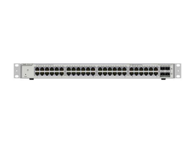 Switch Ruijie RG-NBS3200-48GT4XS nhìn thẳng mặt trước, ảnh của hãng