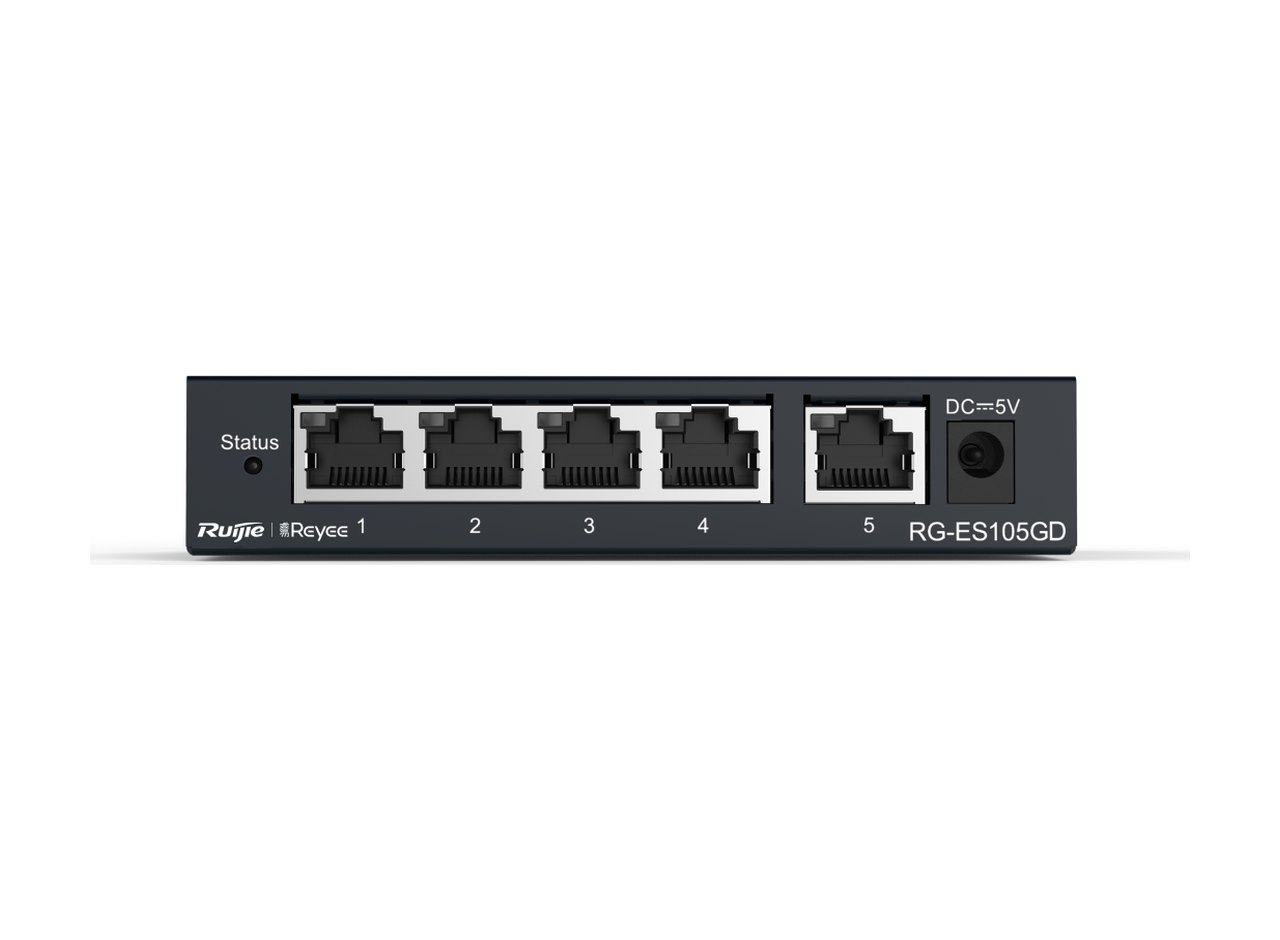 RG-ES105GD nhìn thẳng từ xa, ảnh của hãng