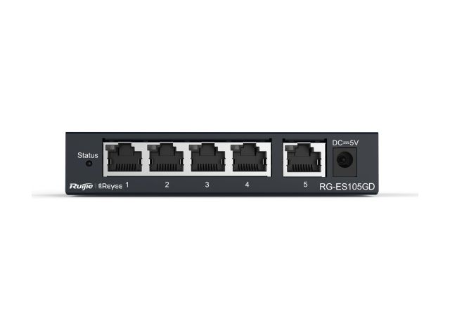 RG-ES105GD nhìn thẳng từ xa, ảnh của hãng