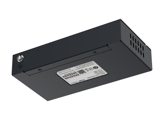 Mặt đáy RG-ES105GD nhìn chéo, ảnh của Ruijie