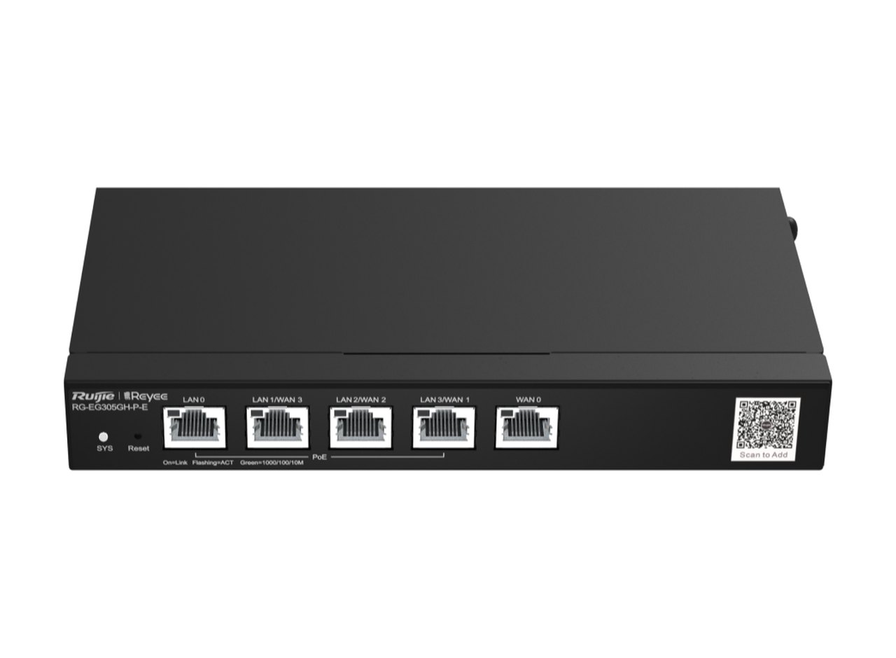 RG-EG305GH-P-E nhìn thẳng phía cổng, ảnh của Ruijie