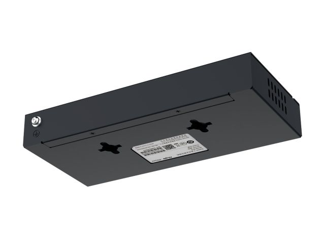 Mặt đáy RG-ES108GD nhìn chéo, ảnh của Ruijie