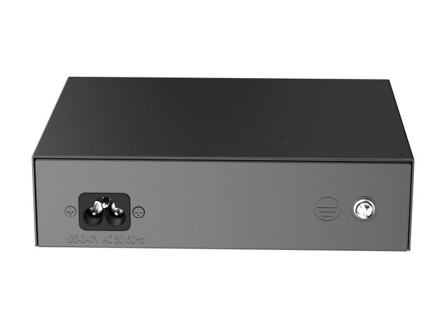 Mặt sau RG-ES106F-P, ảnh sản phẩm của Ruijie