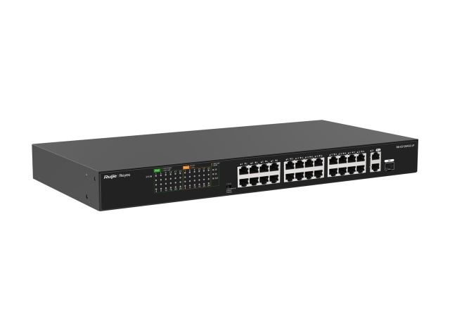 RG-ES126FGS-LP nhìn chéo từ phải, ảnh của hãng