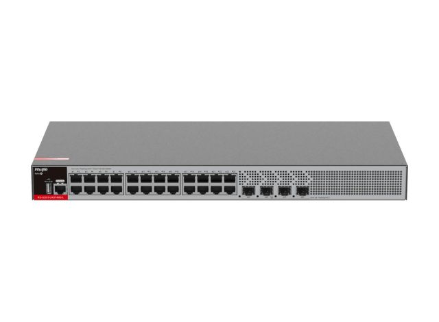 Switch Ruijie RG-S2915-24GT4MS-L nhìn từ phía trước, ảnh của hãng