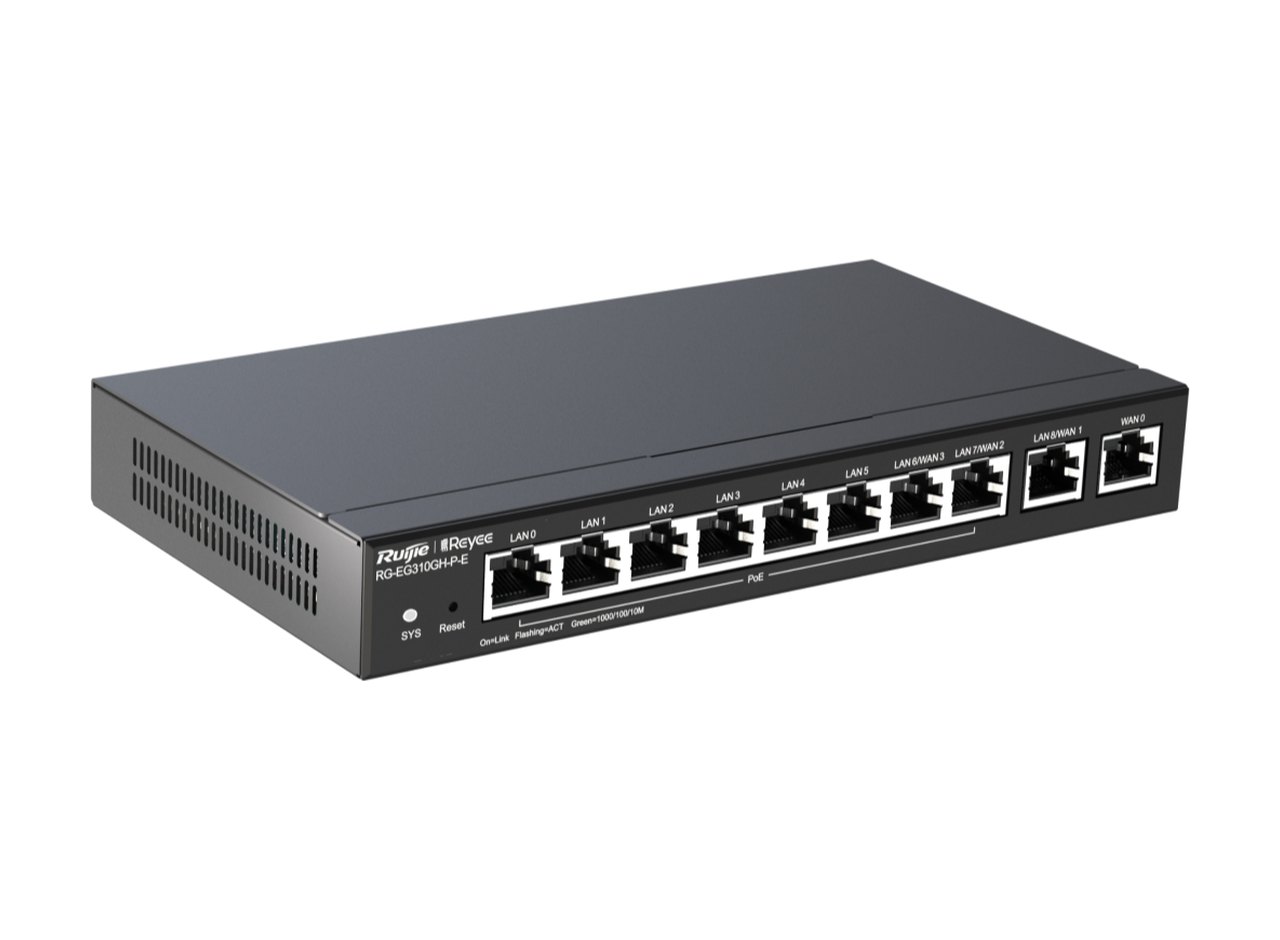 RG-EG310GH-P-E nhìn chéo từ bên trái, ảnh hãng