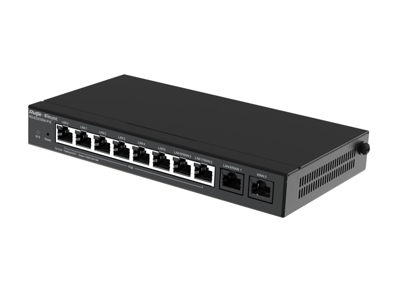RG-EG310GH-P-E nhìn chéo từ bên phải, ảnh của hãng