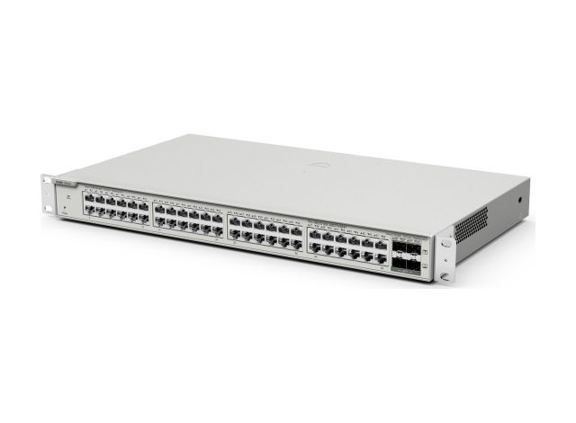 RG-NBS5100-48GT4SFP nhìn chéo từ phải, ảnh của hãng