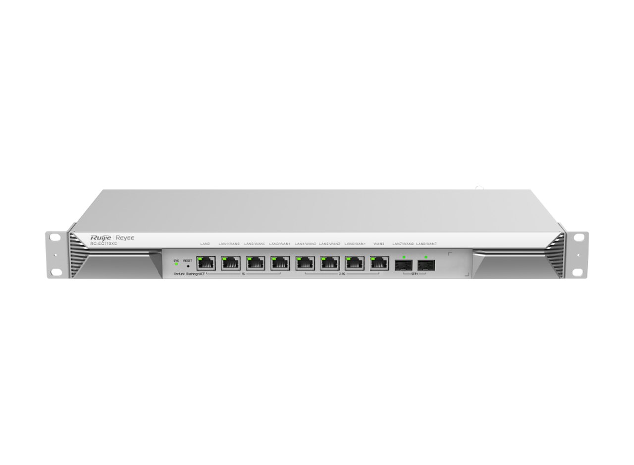 Router Ruijie RG-EG710XS, ảnh mặt trước của hãng