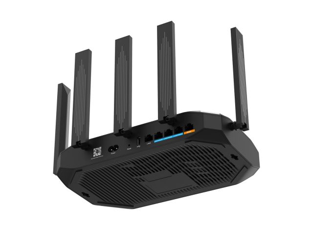 RG-EG105GW-X nhìn từ phía sau dưới, ảnh Ruijie