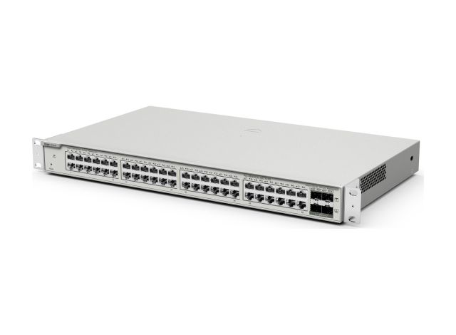 RG-NBS5200-48GT4XS nhìn chéo từ phải, ảnh của hãng