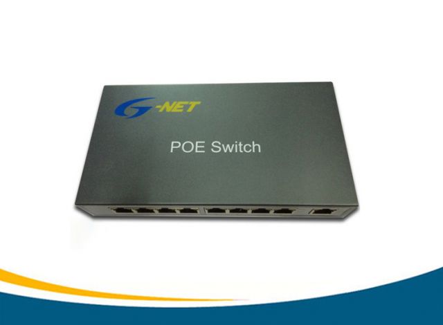 Switch quang PoE 8 port 10/100M